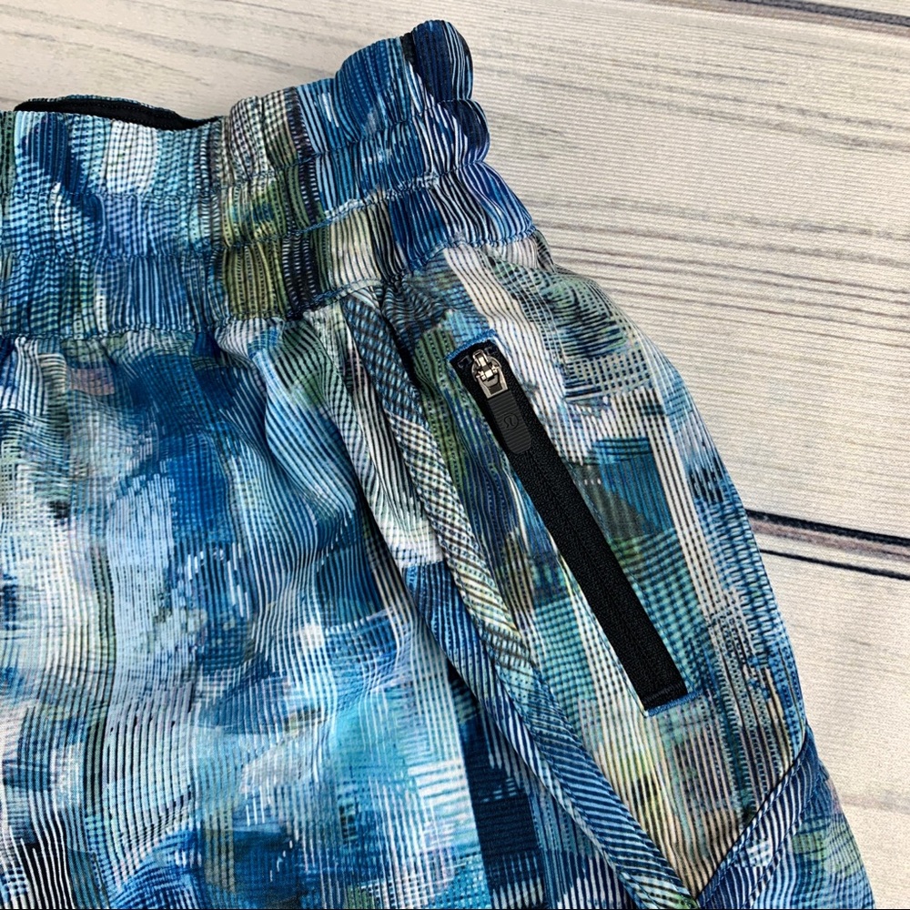 Lululemon Running Shorts. RARE Print! - Picture 3 of 10
